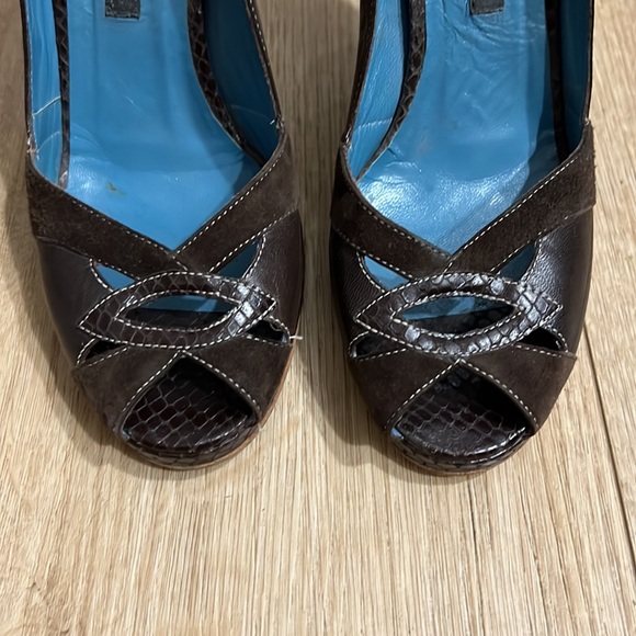 Marc Jacobs platform peep toe heels - Picture 7 of 16